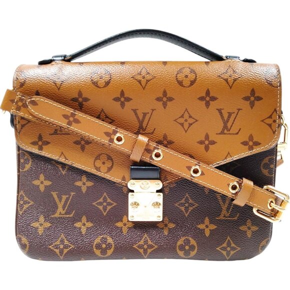 1211806AT (X6) Louis Vuitton Crossbody Bag Metis MM Brown Monogram - Picture 1 of 10